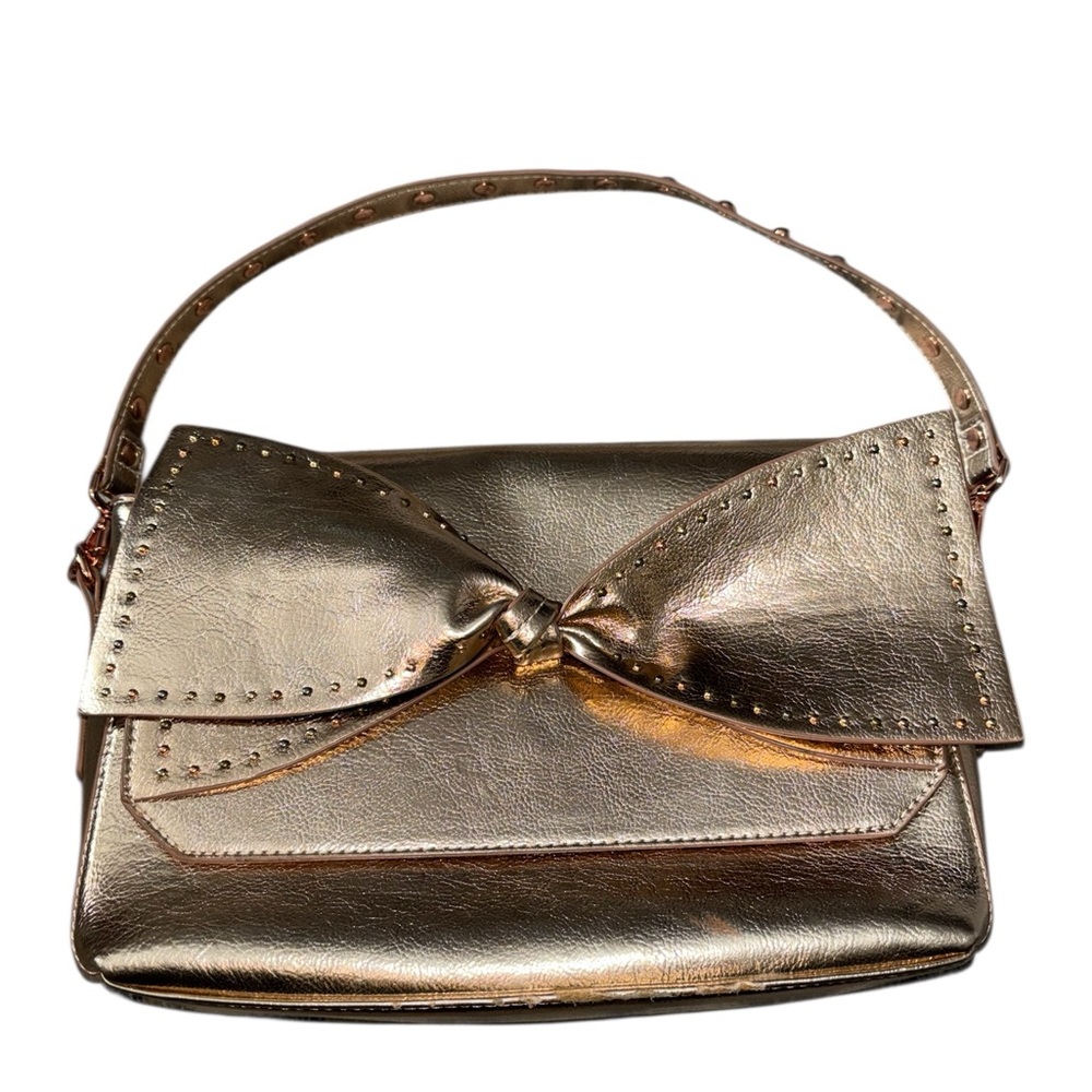 Betsey Johnson Bloomin Bows Satchel bag - Picture 4 of 9